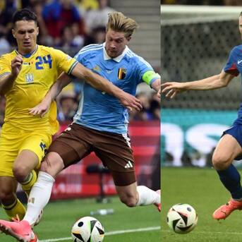 Tres clasificaron: Ucrania-Bélgica y Eslovaquia-Rumania definieron el grupo más parejo de la Eurocopa 2024
