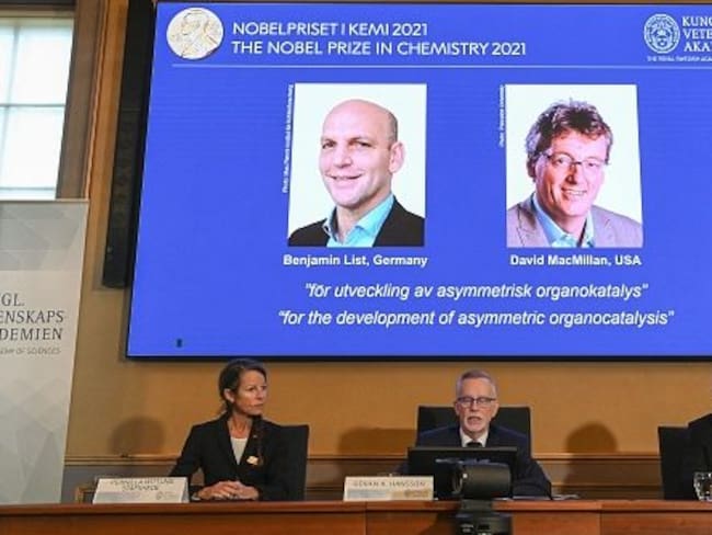 Nobel de Química 2021 fue para científicos que desarrollaron los catalizadores orgánicos