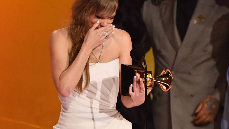 Taylor Swift se corona como la reina de los Premios Grammy 2024: este fue el importante récord que rompió la cantante 