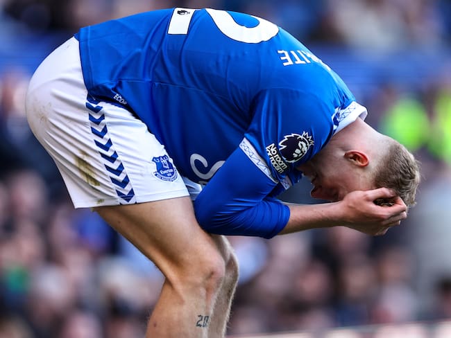 Durísimo golpe para Everton: otra vez le quitan puntos y queda al borde del descenso en la Premier League