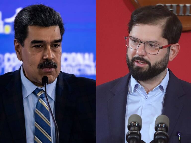 Nicolás Maduro y Gabriel Boric | Getty Images + Agencia Uno