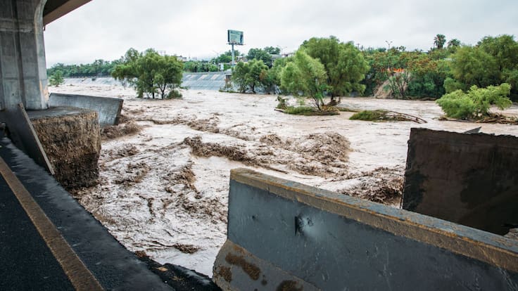 México: al menos cuatro fallecidos tras la llegada de la tormenta Alberto al noreste