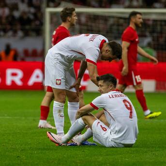 Robert Lewandowski enciende alarmas en Polonia a menos de una semana del debut en la Eurocopa