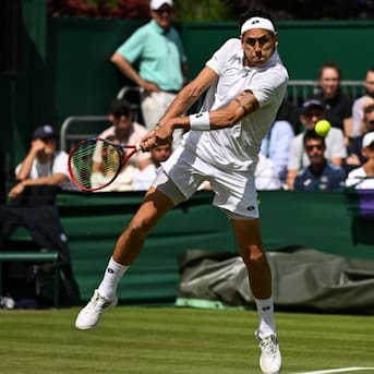 Alejandro Tabilo tuvo debut y despedida en los dobles de Wimbledon