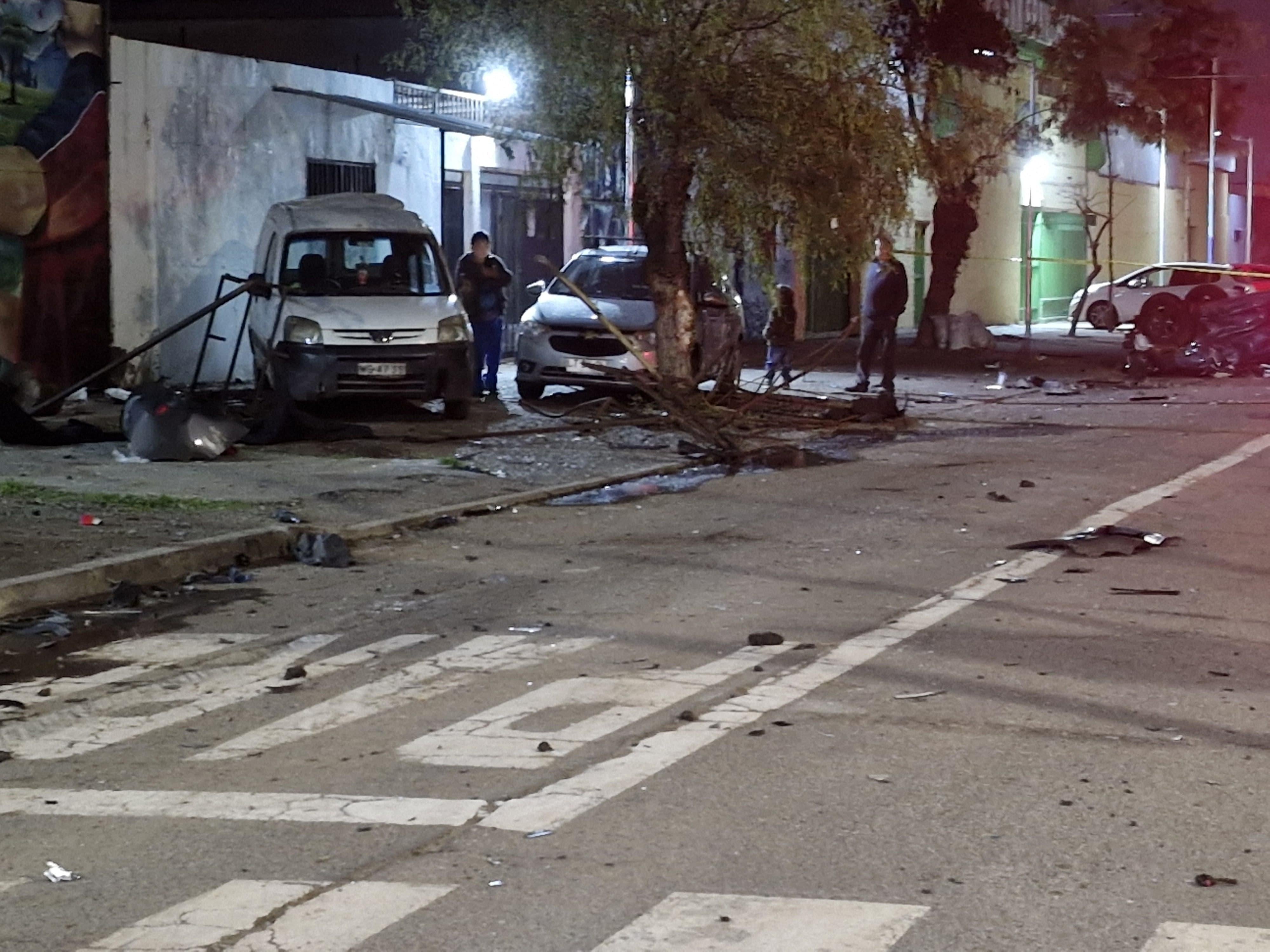 Persecución en Quinta Normal provoca accidente de tránsito: cuatro personas fueron detenidas