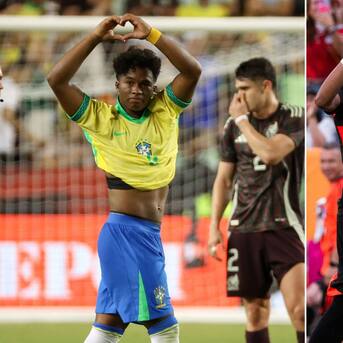 Con miras a la Copa América: Brasil le propina nueva derrota a México y Colombia golea a Estados Unidos