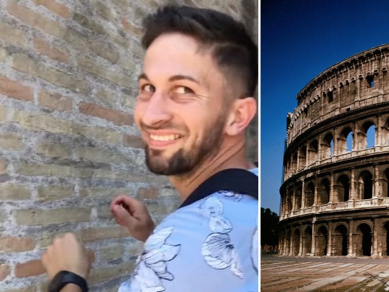«No sabía que era tan antiguo»: Habla turista que rayó el Coliseo Romano