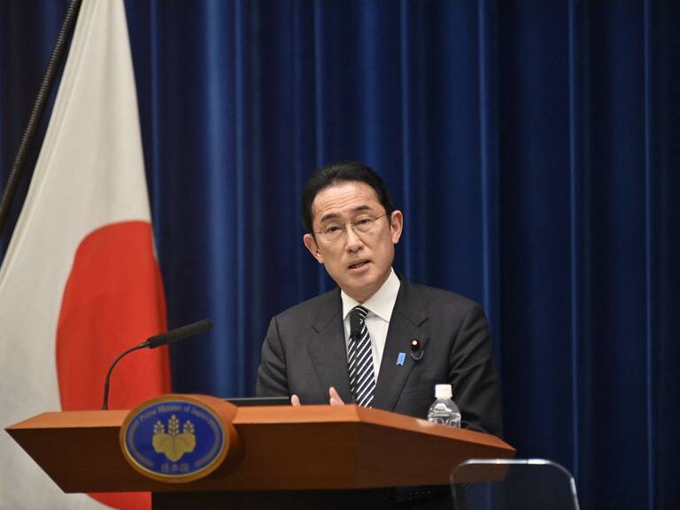 El primer ministro de Japón Fumio Kishida