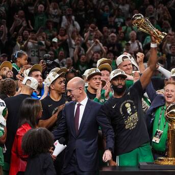 NBA: Jaylen Brown fue el MVP de las Finales al brillar con los Celtics