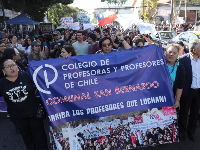 Cuenta Pública: Colegio de Profesores advierte de posible paralización de no haber anuncios sobre la «deuda histórica»
