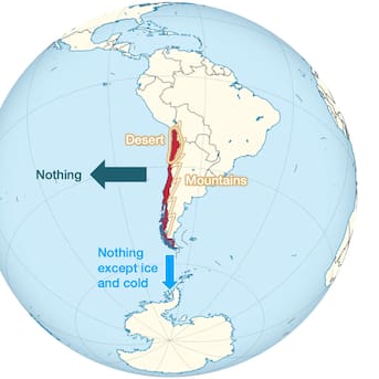 “Chile es tan largo que es curvo”: investigador de Stanford se asombra de la geografía del país y explica por qué los chilenos son “incomprensibles”