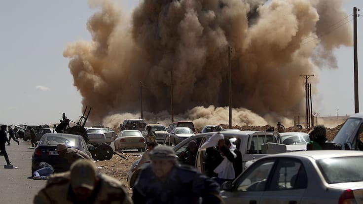 Dinamarca reconoce rol de la OTAN en el asesinato de 14 civiles en los bombardeos contra Libia
