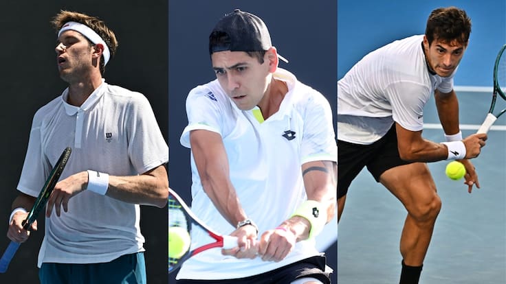 A la baja: así quedó el ranking ATP de los tenistas chilenos tras el Australian Open