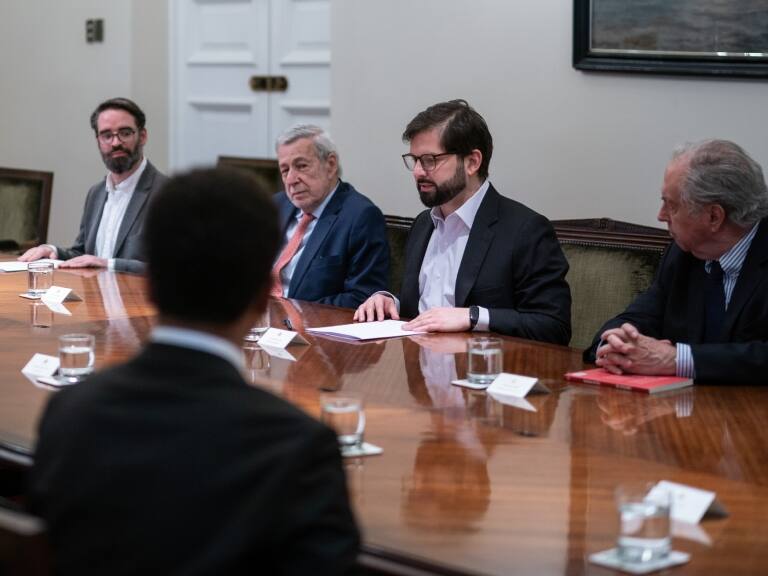 Presidente Boric se reúne con congresistas estadounidenses: «Esta delegación tiene una importancia especial»