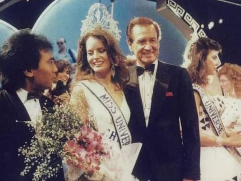 Muere a los 99 años Bob Barker: icónico presentador que coronó a Cecilia Bolocco en Miss Universo de 1987