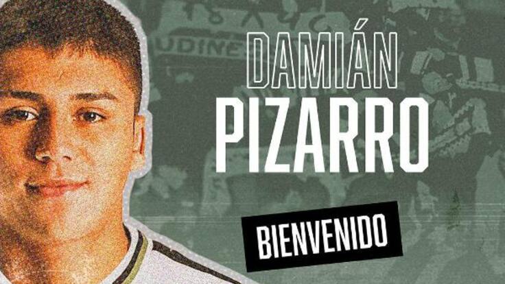 Con un extenso vínculo: Udinese oficializa la contratación de Damián Pizarro