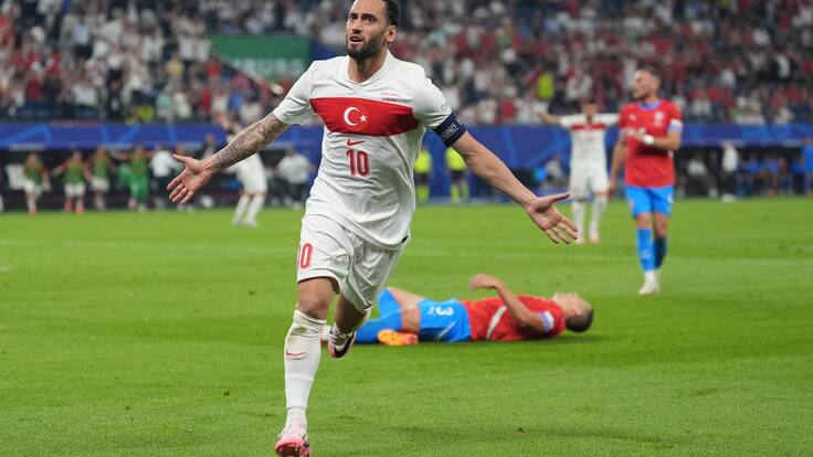 Turquía vence en la agonía a República Checa y clasifica a los octavos de final de la Eurocopa 2024