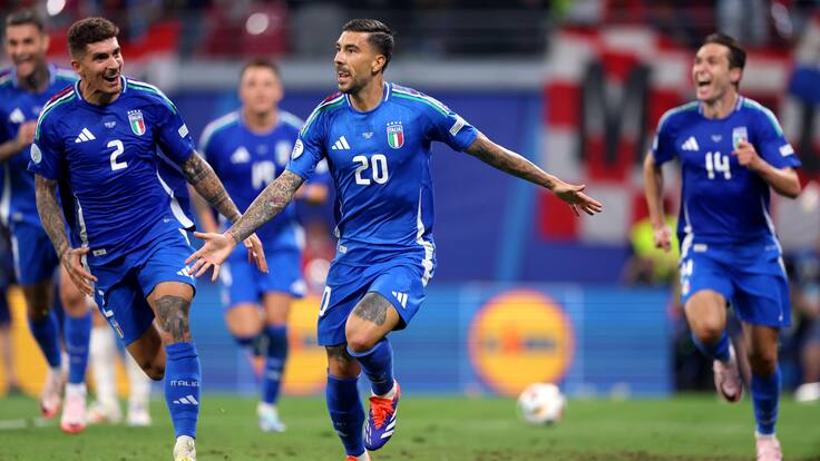 Italia iguala en la agonía para eliminar a Croacia en la fase de grupos de la Eurocopa 2024