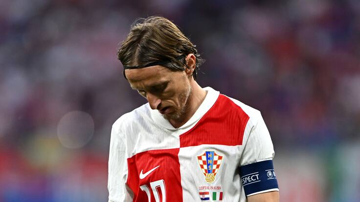 “El fútbol puede ser muy cruel”: La desazón de Luka Modric tras el agónico empate entre Croacia e Italia en la Eurocopa