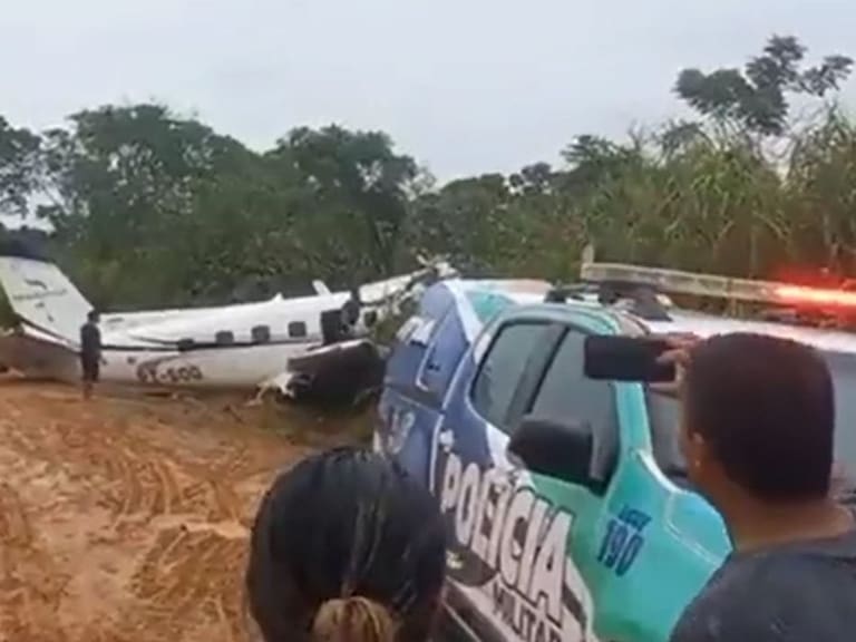 Tragedia en la selva amazónica de Brasil: 14 muertos en accidente de avión