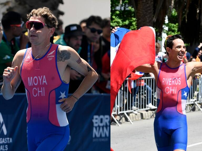 Diego Moya y Gaspar Riveros logran histórica clasificación chilena al triatlón de París 2024