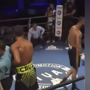 Escándalo en el boxeo internacional: peleador agrede a juez tras perder una pelea