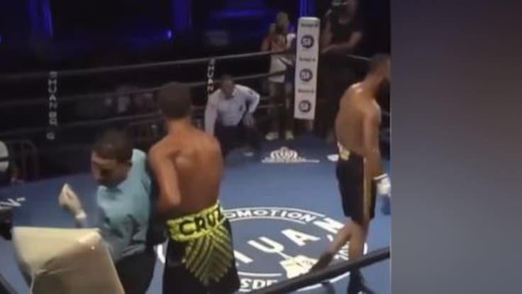Escándalo en el boxeo internacional: peleador agrede a juez tras perder una pelea