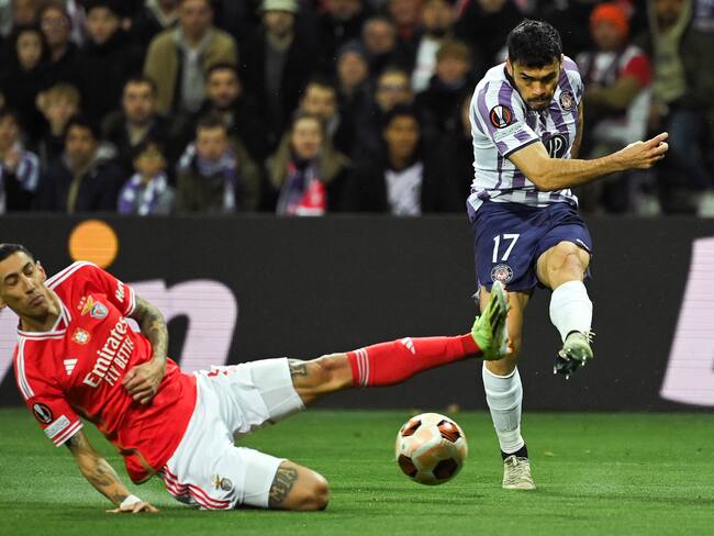Toulouse de Gabriel Suazo empata con el Benfica y es eliminado de la Europa League