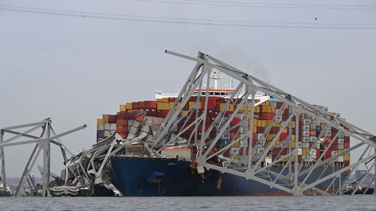 Afirman que autoridades chilenas alertaron “deficiencias” en barco carguero que derrumbó puente en Baltimore