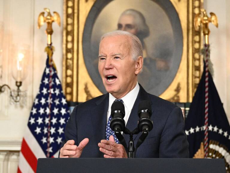 El presidente de Estados Unidos, Joe Biden, habló ante los medios de comunicación sobre el informe del fiscal especial Robert Hur sobre su salud.