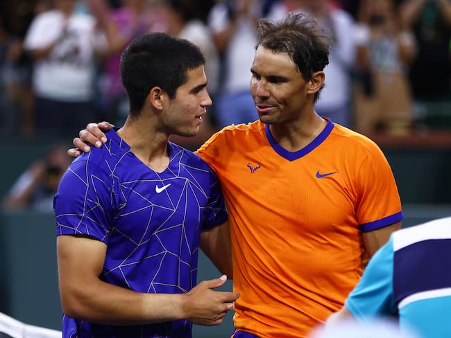 Rafael Nadal y Carlos Alcaraz se enfrentarán en duelo transmitido por Netflix: revisa cuándo y dónde jugarán