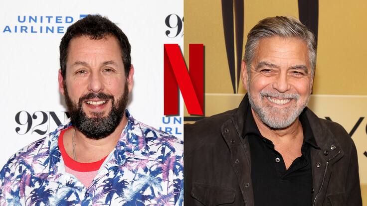 Adam Sandler y George Clooney unen fuerzas en una nueva película para Netflix