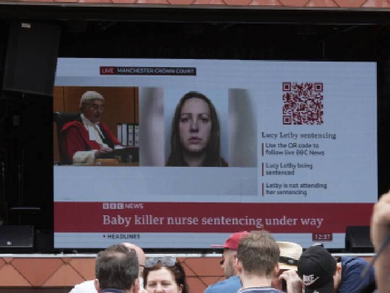 Sin posibilidad de liberación: cadena perpetua para enfermera acusada de matar recién nacidos en Reino Unido