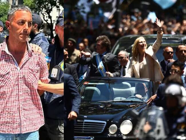 Condenan a tres años de cárcel a hombre que lanzó botella a presidente Javier Milei
