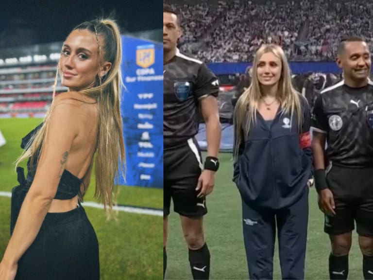 Quién es Morena Beltrán, la joven que participó con la terna arbitral en el partido inaugural de la Copa América 2024 y que causó revuelo en las redes