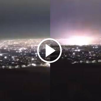 “Fuerte explosión”: VIDEO muestra momento exacto del corte de luz que afectó a más de 450 mil personas en la Región Metropolitana 