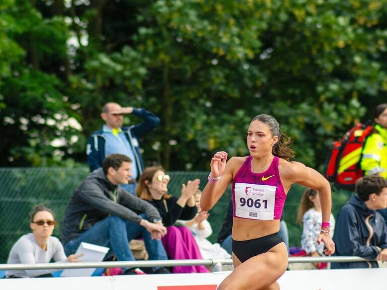 Maria Violeta Arnaiz bate el récord de Chile en los 400 metros vallas