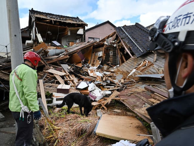 Japón continúa la búsqueda de personas desaparecidas tras el terremoto