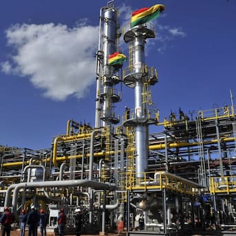 Bolivia descubre un gran campo de gas natural en las cercanías de La Paz