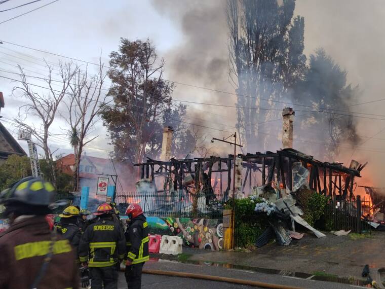 Detenido por incendio en Valdivia