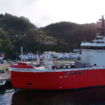 Puede operar a -30 °C: Chile inaugura el primer buque rompehielos construido en Sudamérica