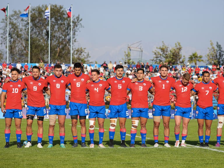 Los Cóndores ganan la plata en el rugby 7 de Santiago 2023