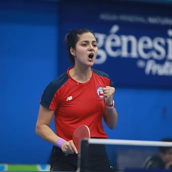 Daniela Ortega suma dos subcampeonatos en el Sudamericano de tenis de mesa