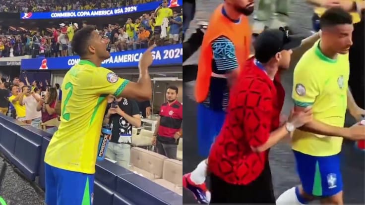 Hasta Neymar intervino: capitán de Brasil protagoniza tenso cruce con un hincha tras el debut en Copa América  