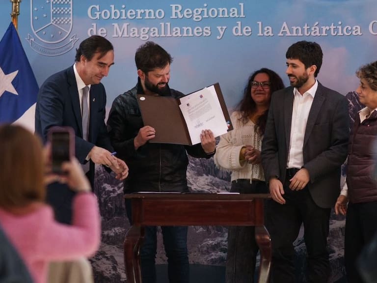 60 obras en 5 años: Presidente Boric anuncia histórico convenio entre el MOP y el Gore de Magallanes
