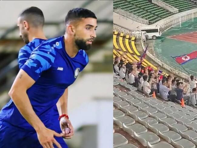 Emiliano Amor vivió su primera experiencia con la selección de Siria en confuso partido contra Corea del Norte