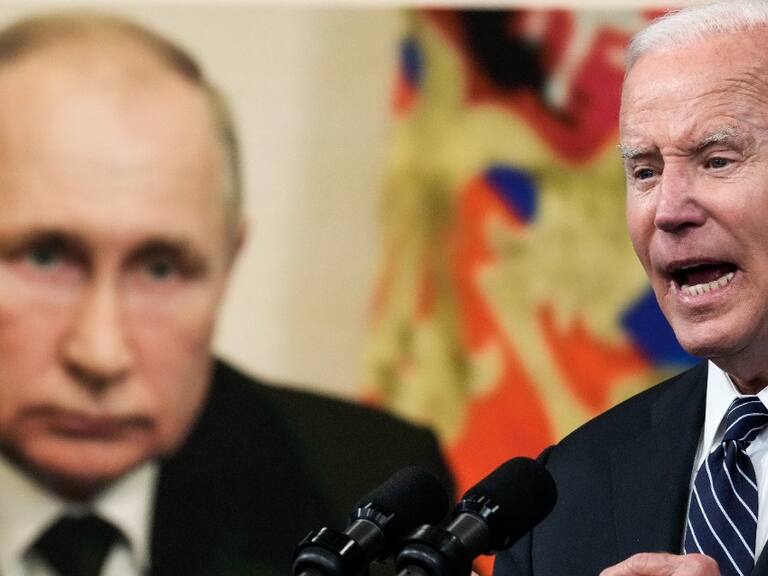 Biden condena el lanzamiento de misiles rusos contra Ucrania: &quot;Demuestran la brutalidad absoluta de la guerra ilegal de Putin&quot;