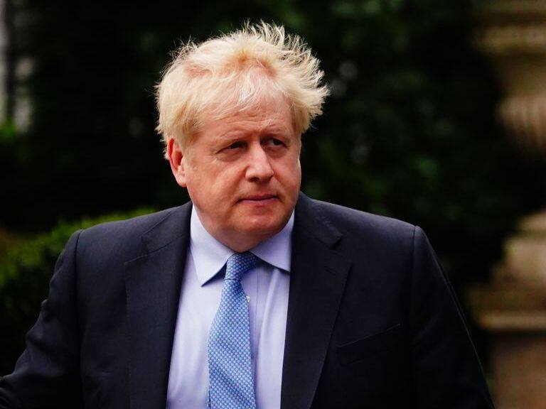 Boris Johnson - partygate
