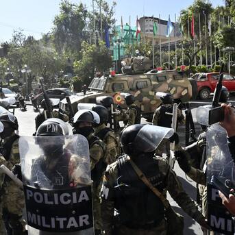 Intento de golpe de Estado en Bolivia: revisa las imágenes que ha dejado la ocupación militar del centro cívico de La Paz