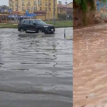 Inundaciones y caminos cortados: los efectos del sistema frontal en la región de Coquimbo 